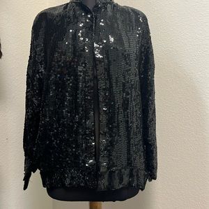 VINTAGE SILK CANDLELIGHT JACKET